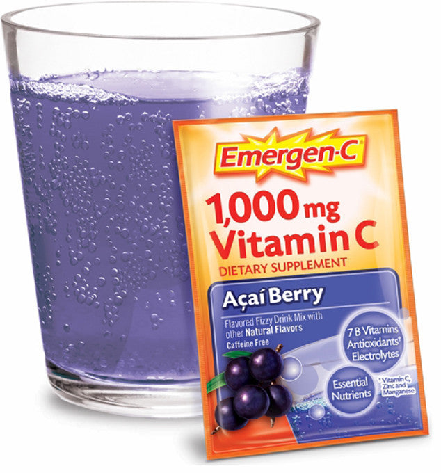 Emergen-C Acai Berry - BiosenseClinic.ca