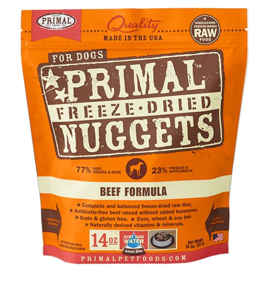 Raw Freeze Dried Canine Beef Formula - BiosenseClinic.ca