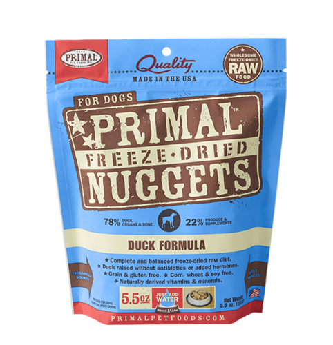 Raw Freeze Dried Canine Duck Formula - BiosenseClinic.ca