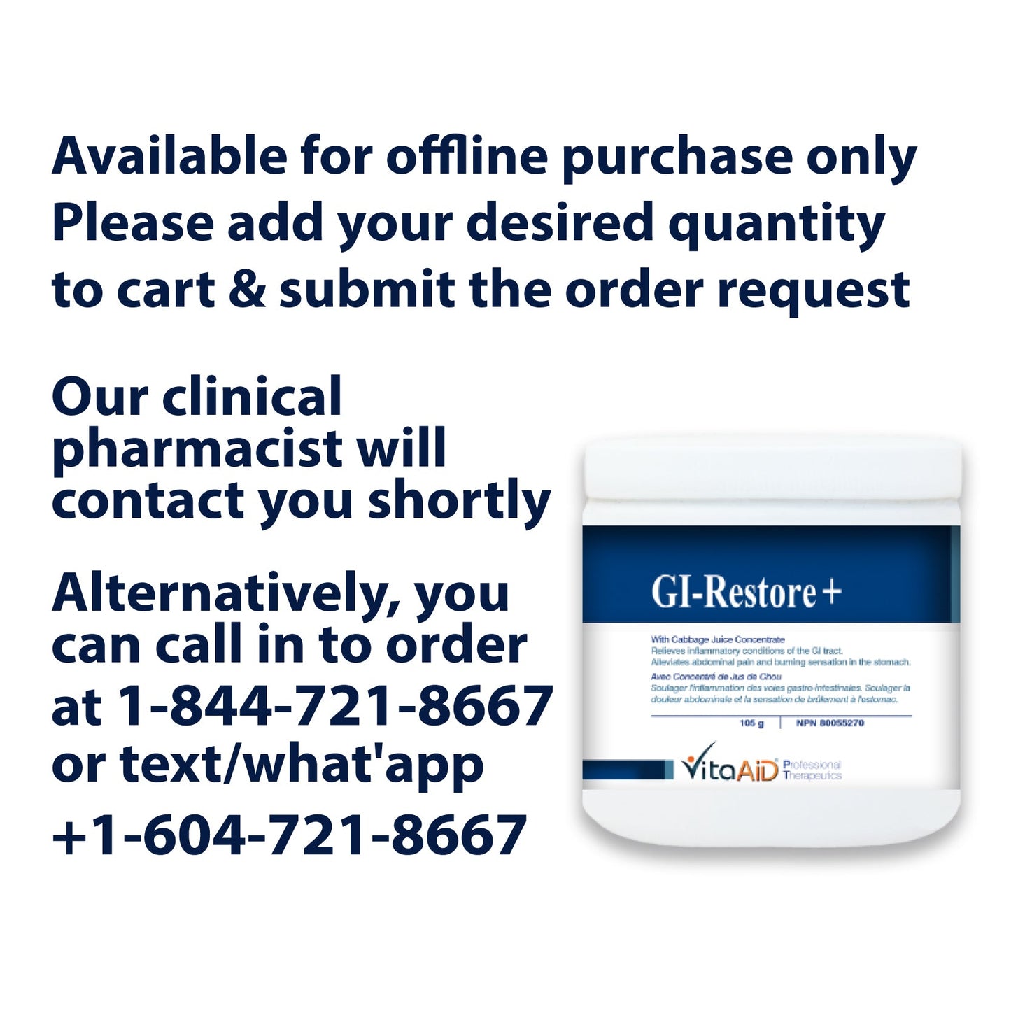 VitaAid GI-Restore® Plus - biosenseclinic.ca