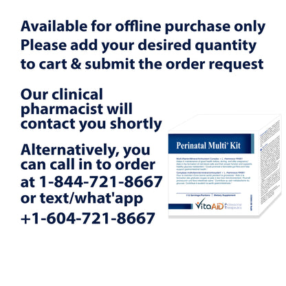 VitaAid Perinatal Multi+ Kit - biosenseclinic.ca