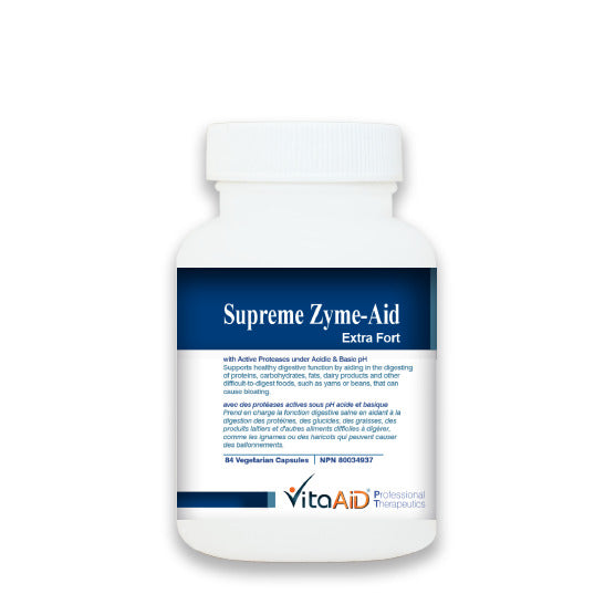 VitaAid Supreme Zyme-Aid Extra Fort - BiosenseClinic.ca