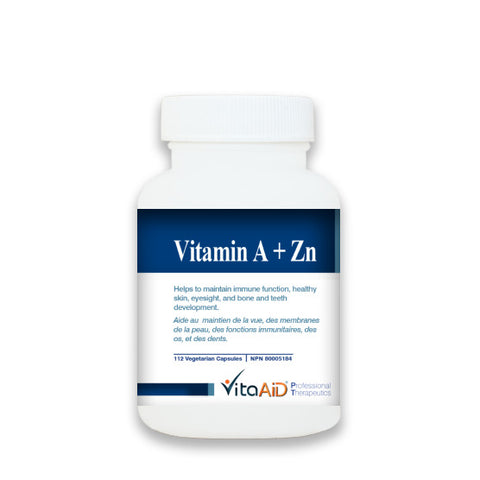 VitaAid Vitamin A + Zn - biosenseclinic.ca