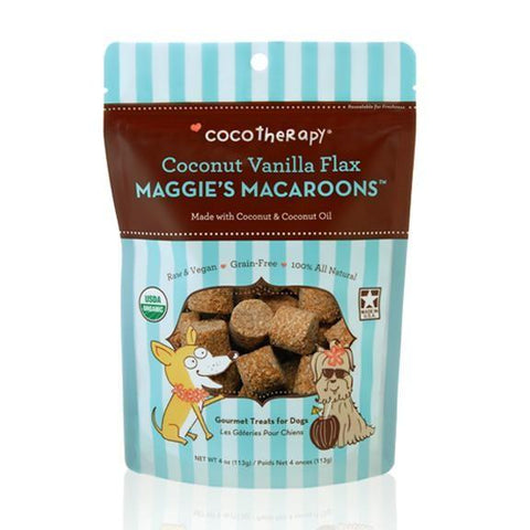 Cocotherapy Maggie’s Macaroons Coconut Vanilla Flax - BiosenseClinic.ca