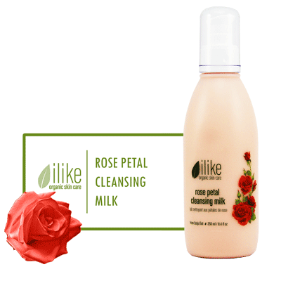 Ilike Cleansing Milk - Rose Petal - BiosenseClinic.ca