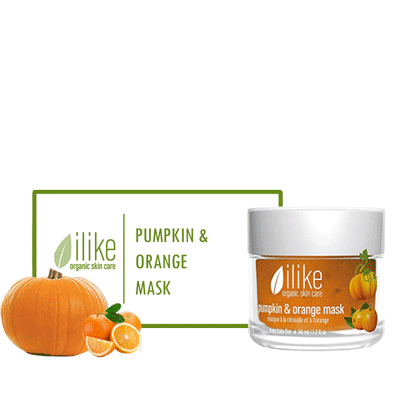 Ilike Gel Mask - Pumpkin & Orange - BiosenseClinic.ca