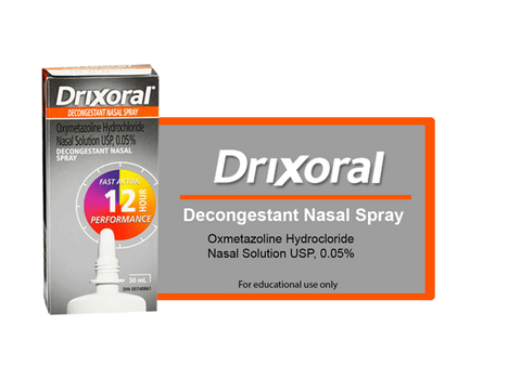 Drixoral Decongestant Nasal Spray - BiosenseClinic.ca