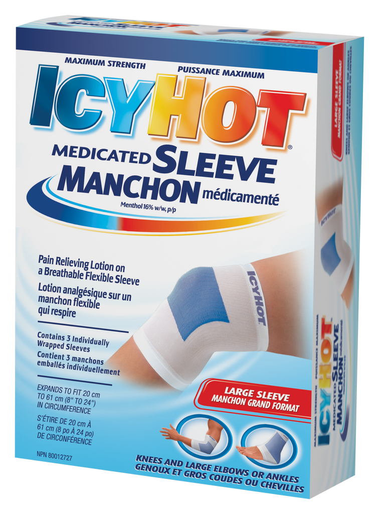 Icy Hot Topical Analgesic Back Patches - BiosenseClinic.ca