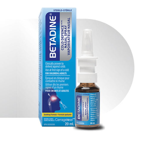 Betadine® Cold Defence Nasal Spray - biosenseclinilc.ca