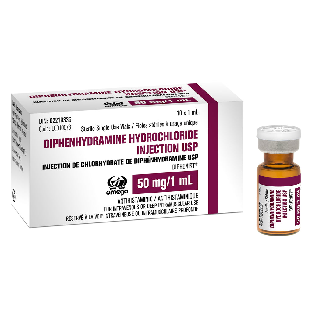 Diphenhydramine Hydrochloride Injection - biosenseclinic.ca