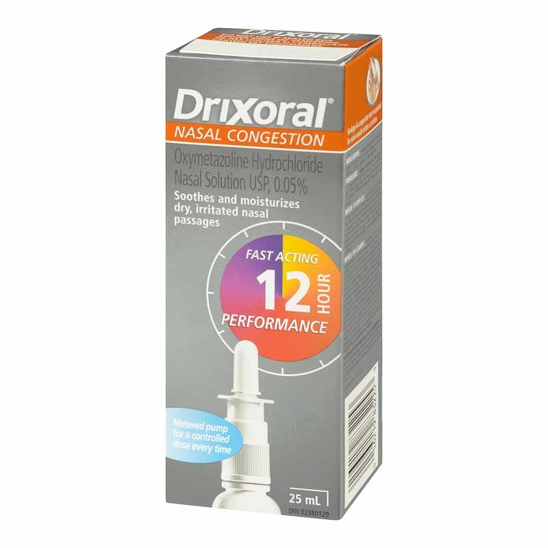 Drixoral Nasal Pump 25ml - BiosenseClinic.ca
