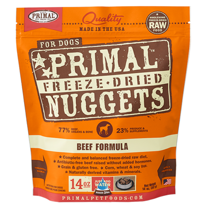 Raw Freeze Dried Canine Beef Formula - BiosenseClinic.ca