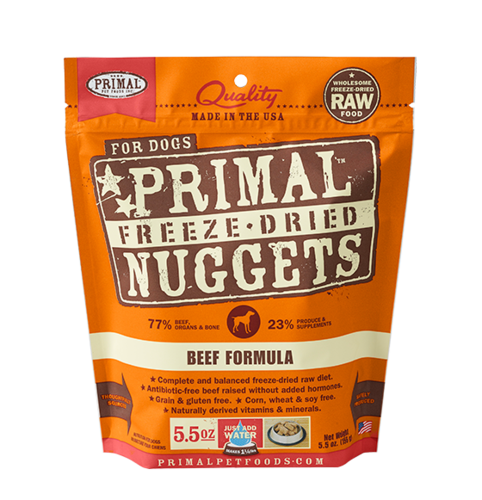 Raw Freeze Dried Canine Beef Formula - BiosenseClinic.ca