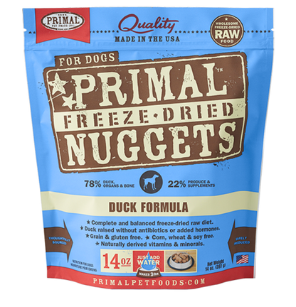 Raw Freeze Dried Canine Duck Formula - BiosenseClinic.ca