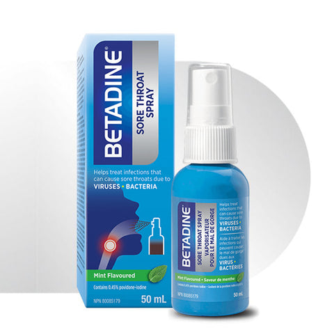 Betadine® Sore Throat Spray - biosenseclinilc.ca