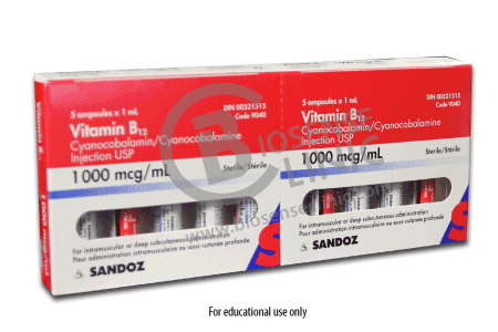 Vitamin B12 Injection (Singledose) - BiosenseClinic.ca