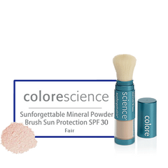 Colorescience Sunforgettable Mineral Powder Brush Sun Protection SPF 30 - 6 g - BiosenseClinic.ca