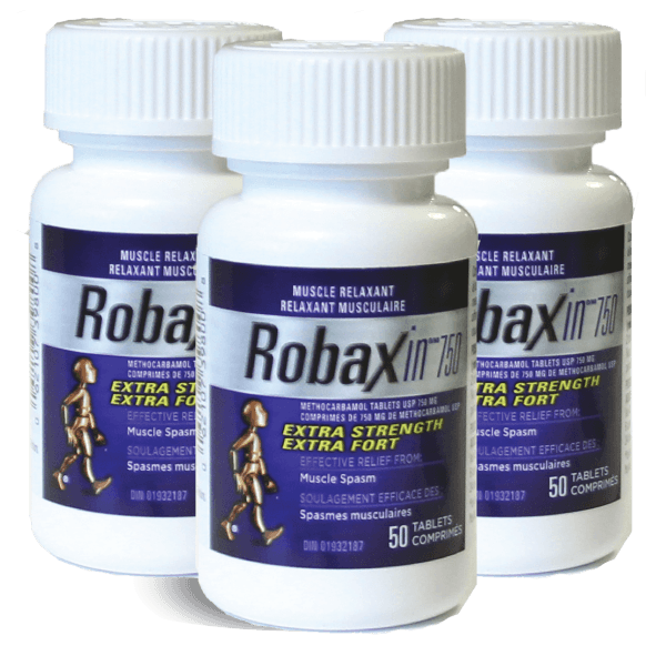 Robaxin - 50 tabs - BiosenseClinic.ca