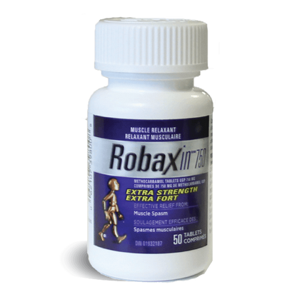 Robaxin - 50 tabs - BiosenseClinic.ca