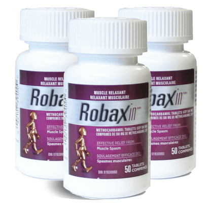 Robaxin - 50 tabs - BiosenseClinic.ca