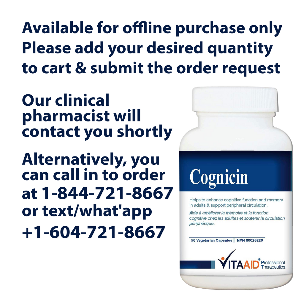 VitaAid Cognicin - BiosenseClinic.ca