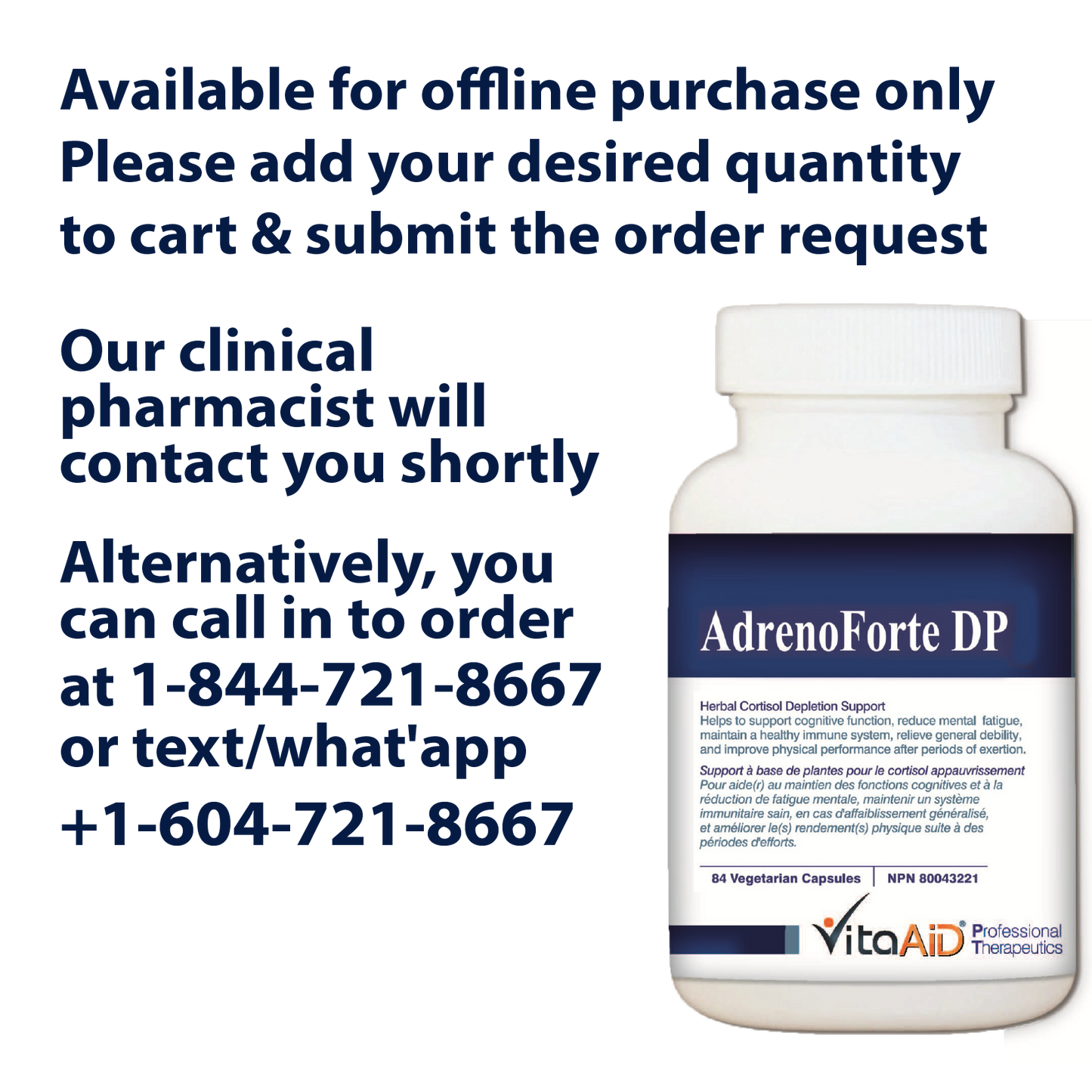 VitaAid ADrenoForte DP - Biosenseclinic.ca