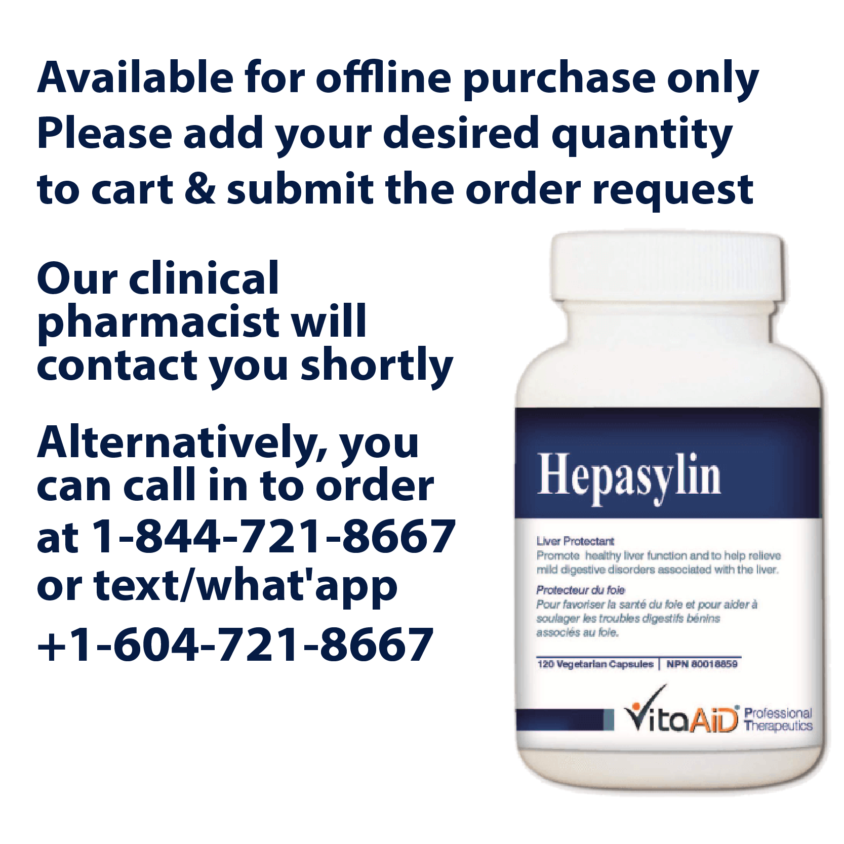 VitaAid Hepasylin - BiosenseClinic.ca