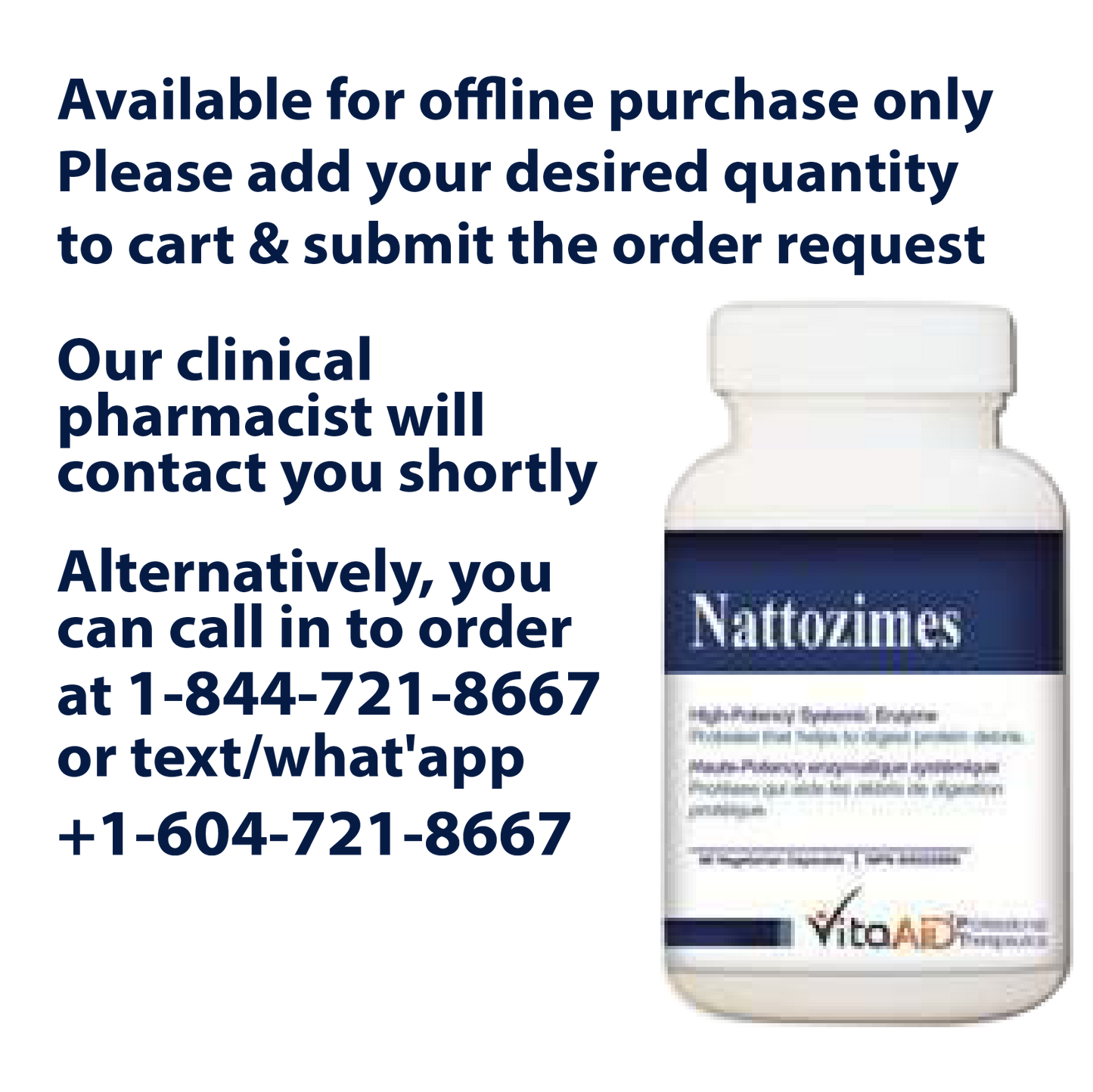 VitaAid Nattozimes - BiosenseClinic.ca
