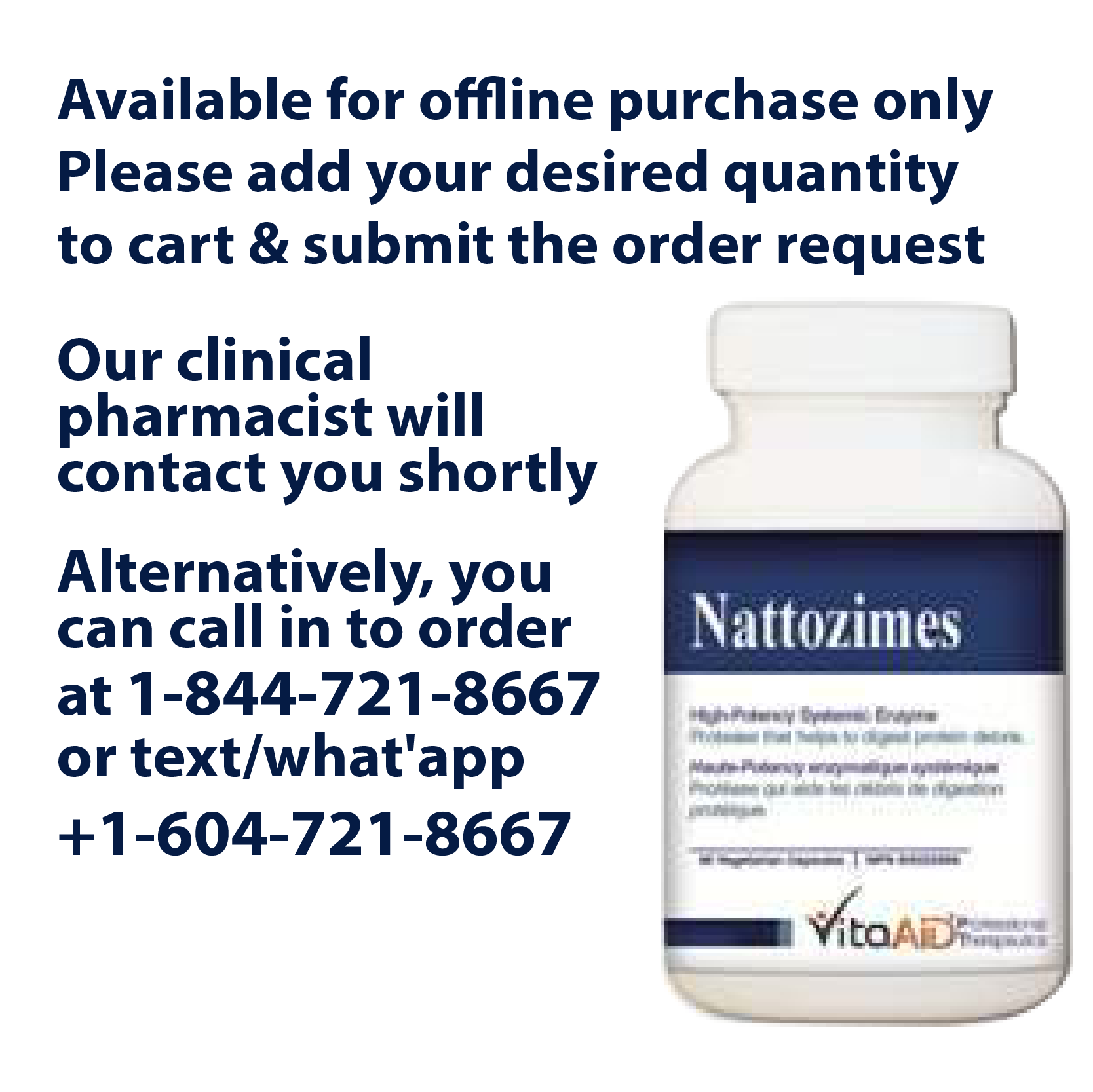 VitaAid Nattozimes - BiosenseClinic.ca
