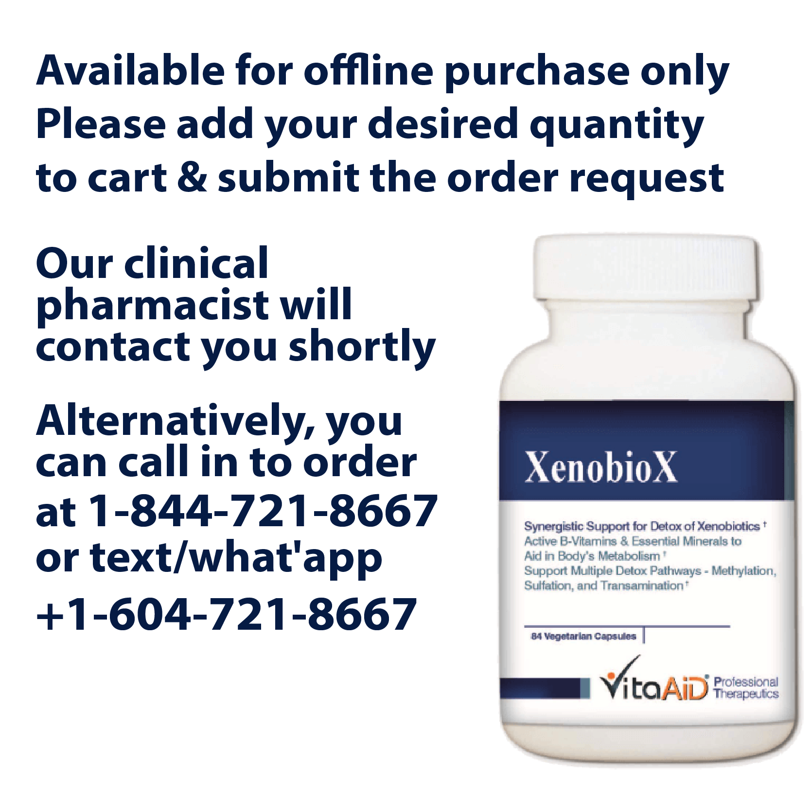 VitaAid XenobioX - BiosenseClinic.ca