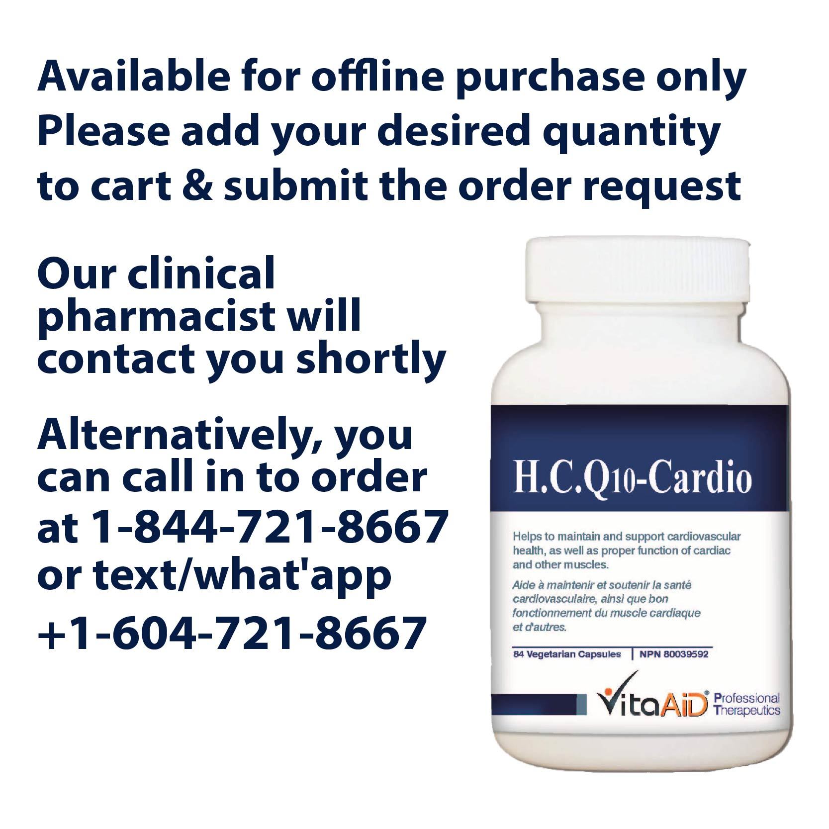 VitaAid HCQ10-Cardio - BiosenseClinic.ca