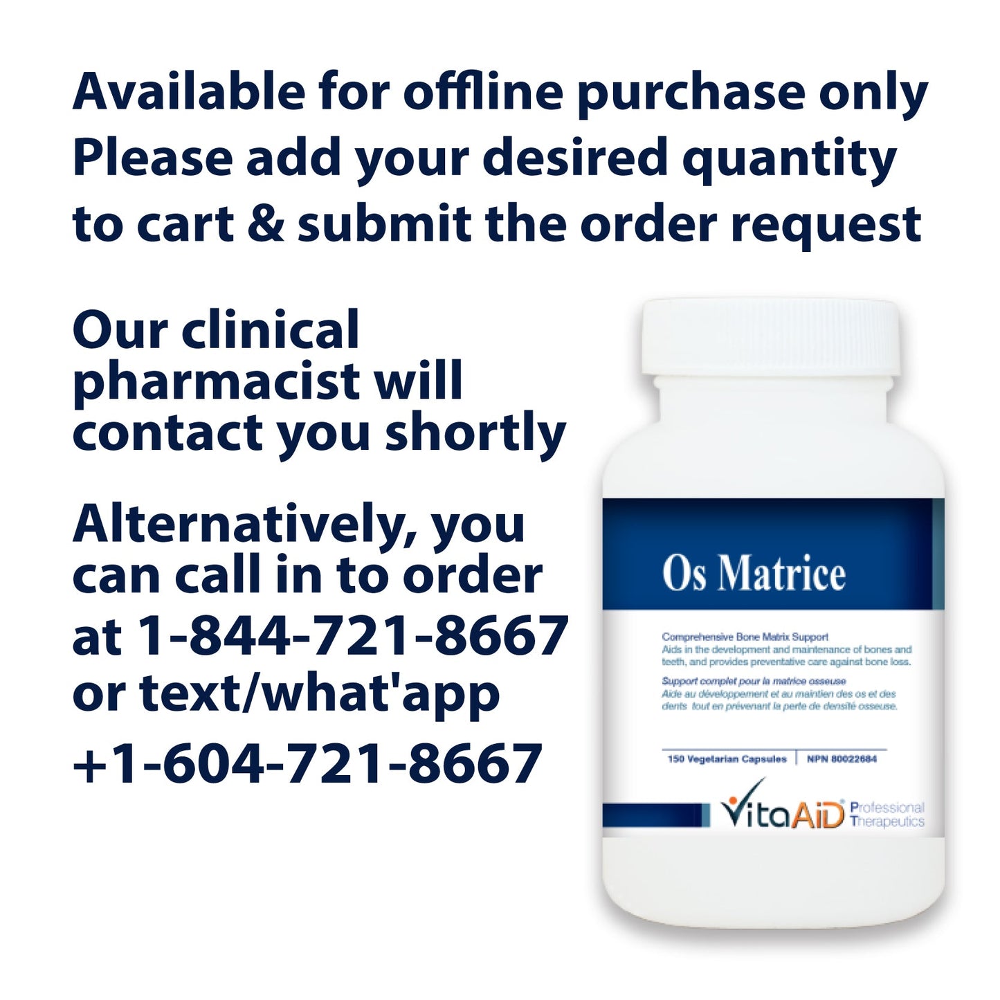 VitaAid Os Matrice - biosenseclinic.ca