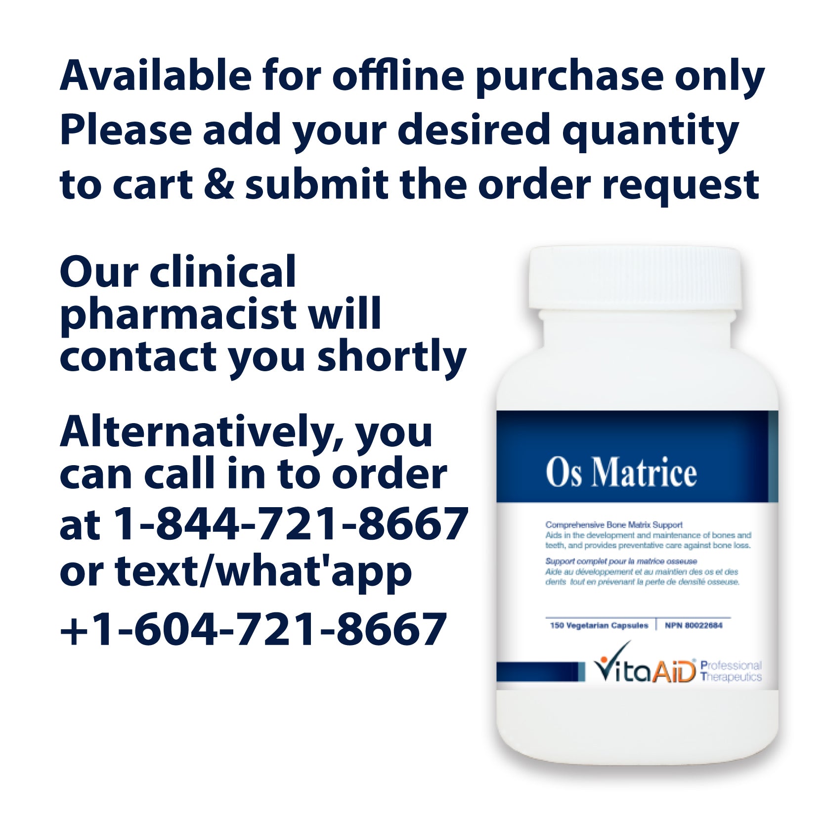 VitaAid Os Matrice - biosenseclinic.ca