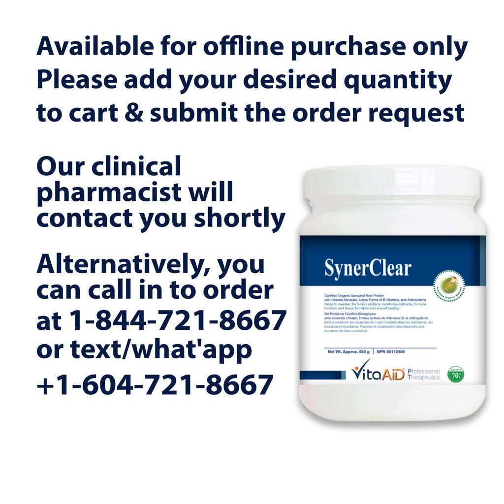VitaAid SynerClear® (Matcha) - biosenseclinic.ca